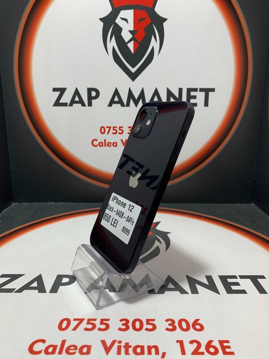 Zap Amanet Vitan - iPhone 12 - Blue - 64Gb - 84%