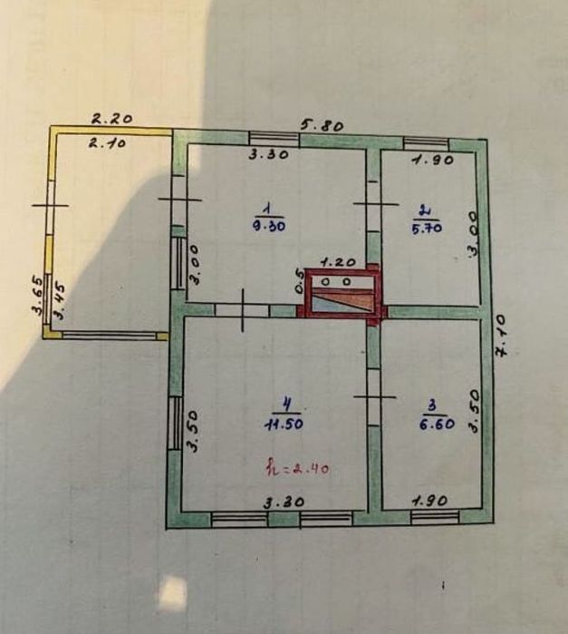 Продам дом в Үштобе Покрышкина 23