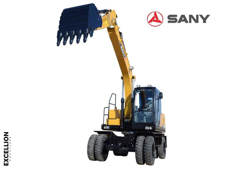 Экскаватор калесный SANY SY155W