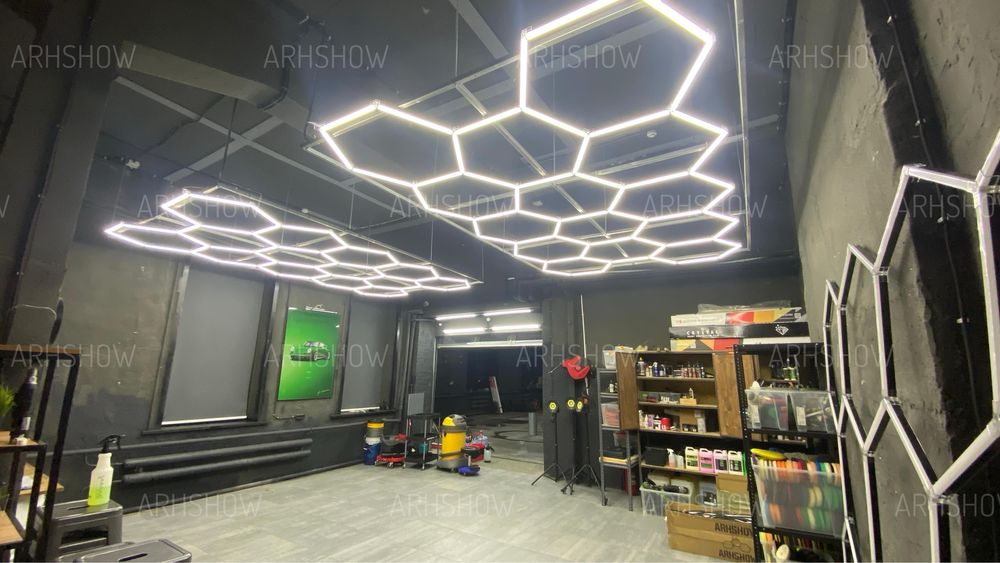 Светодиодный светильник Соты для любого размера и задач