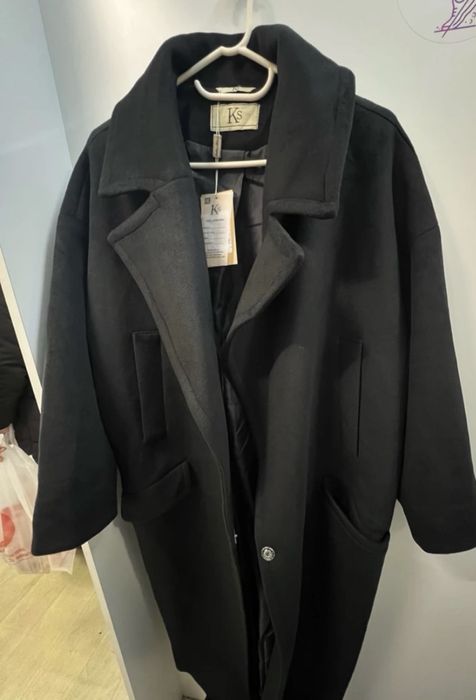 Пальто зимнее оверсайз