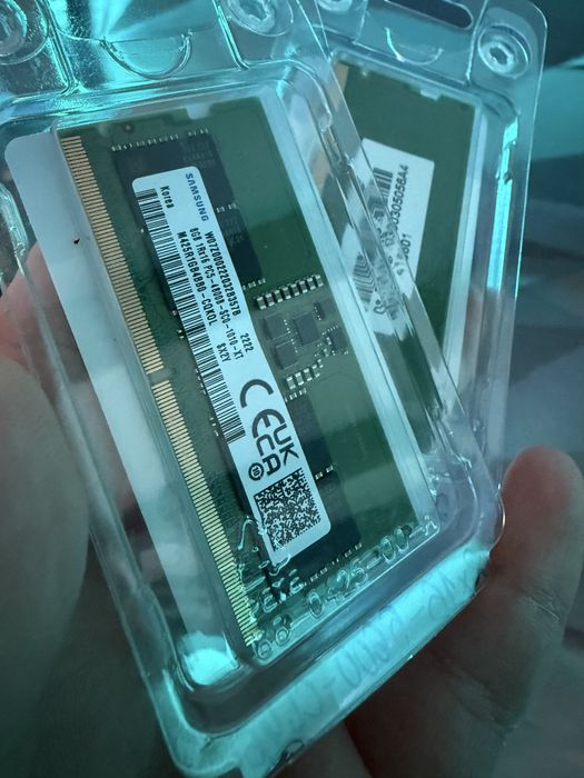 Samsung 4800mhz 2х8 16GB DDR5 CL40 SO-DIMM