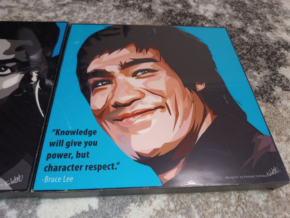 Printuri Muhammad Ali & Bruce Lee