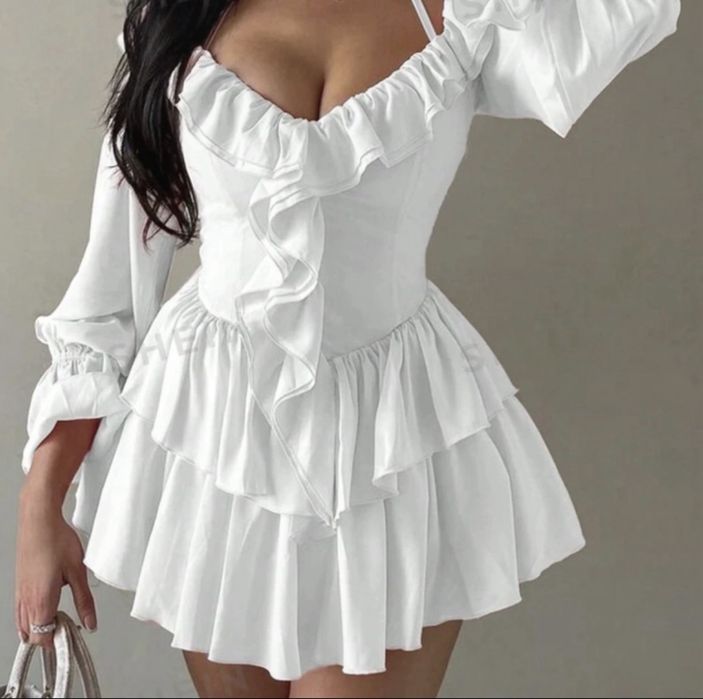Rochie albă Shein