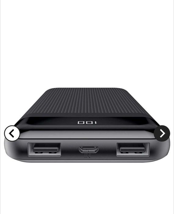 Schwaig външна батерия индикатор за капацитет пластмасов корпус 10 000