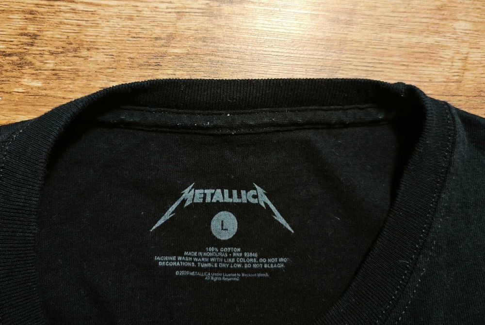 Metallica  Damaged Justice Оригинална мъжка тениска размер L