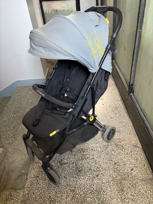 CHIPOLINO Лятна количка MOVE ON сива + зимно покривало