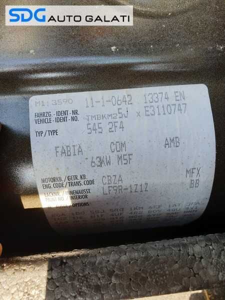 Motor FARA Anexe 1.2 TFSI CBZA Audi A1 2010 - 2015