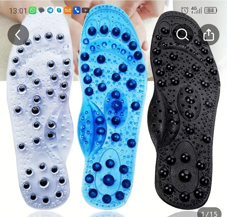 Bandaje, tălpici, brățări magnetice.