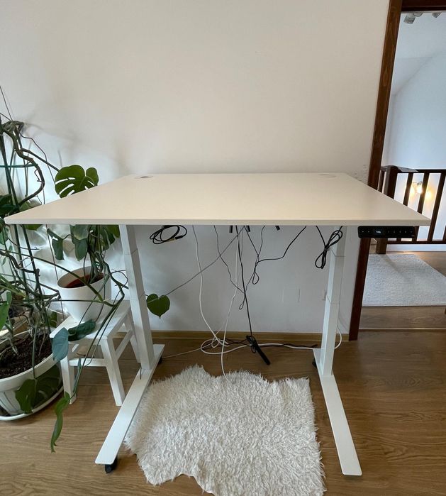 Birou electric Fully Jarvis 120x80 – reglabil pe înălțime, memorii