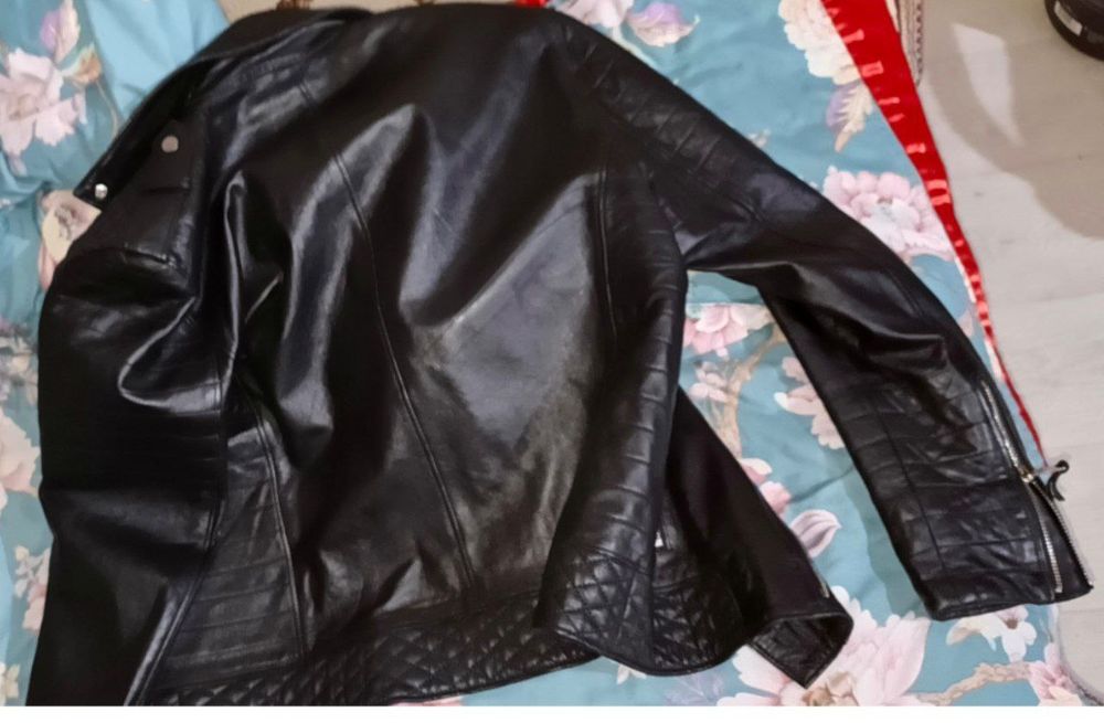 Кожаная куртка мужская