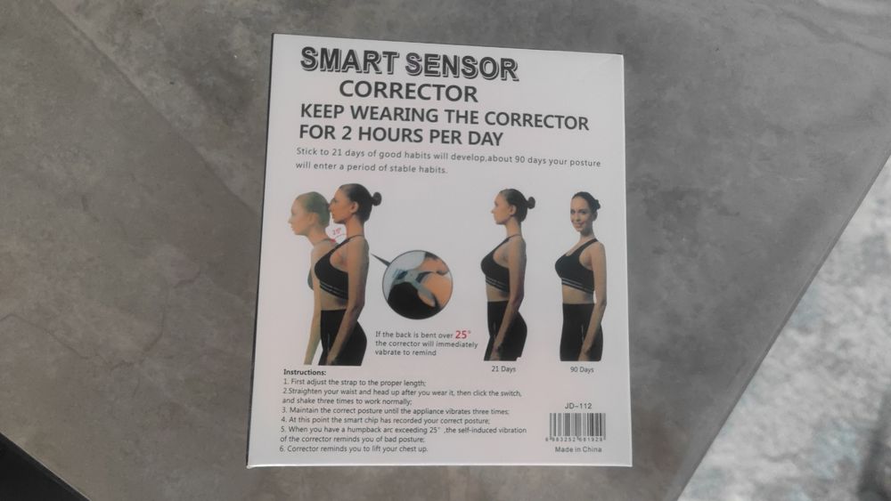 Умный Корректор осанки Для удержания осанки смарт вибрация