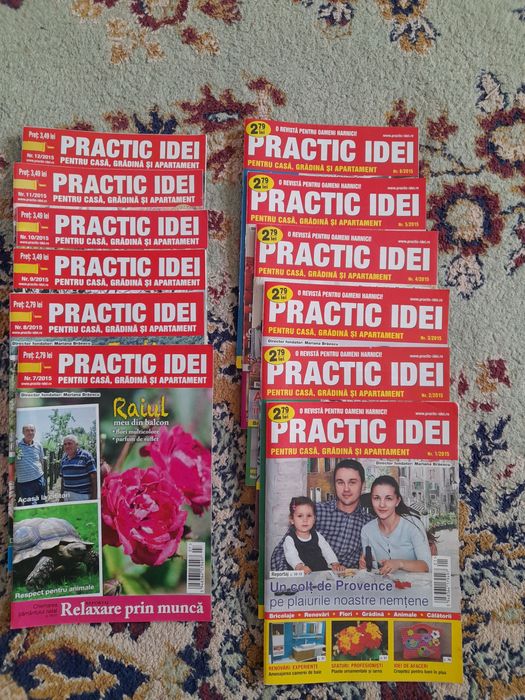 Reviste Practic pentru casa gradina și apartament 2008-2016 106numere