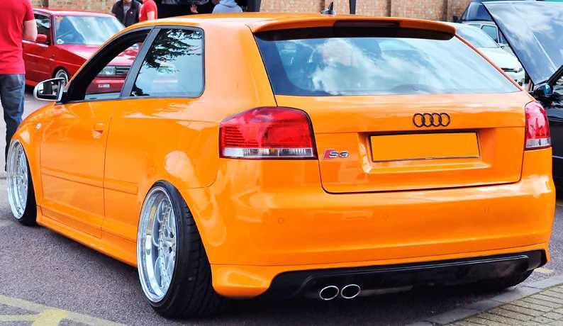 Prelungire spoiler difuzor bara spate Audi A3 8P Coupe S3 S line RS3