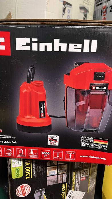 Pompă de apă curată Einhell GE-SP 18 Li-Solo Power X-Change
