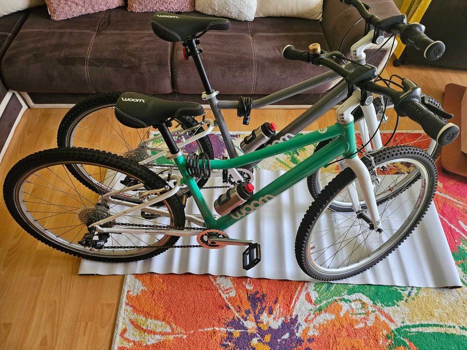 Woom 6 - 2 biciclete + suport biciclete auto