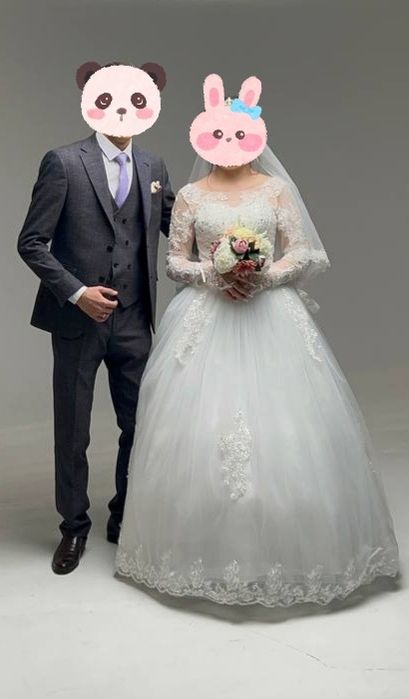 свадебное платье