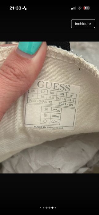 Tenesi Guess marime 38