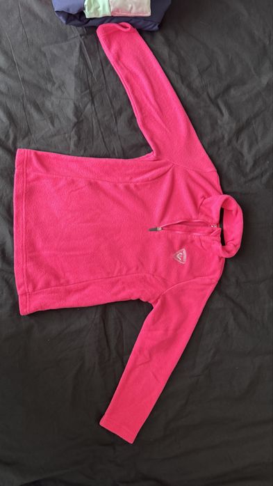 Детски ски екип, каска, очила, ръкавици и полар