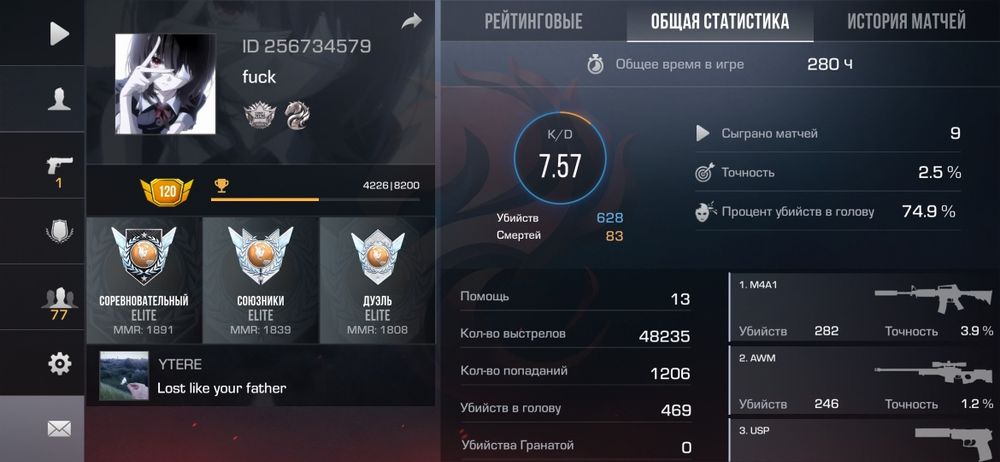 Standoff2 Аккаунт