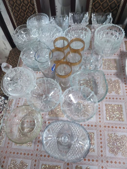 Продам стеклянную посуду