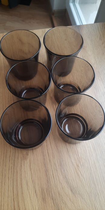 Стъклени Чаши от дуралекс 6 броя