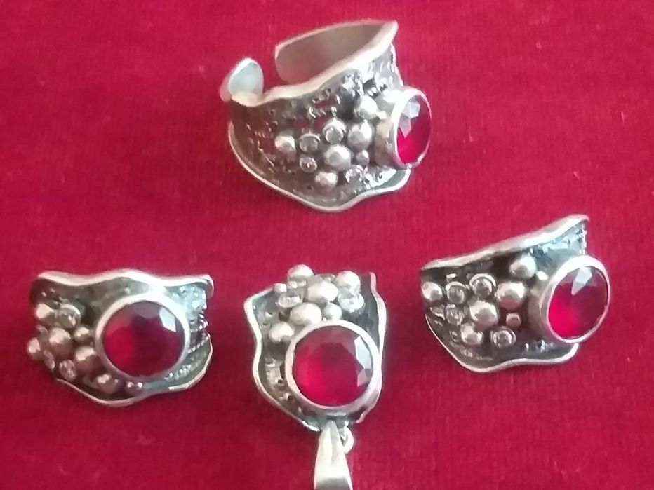 Vad set din argint 3 piese