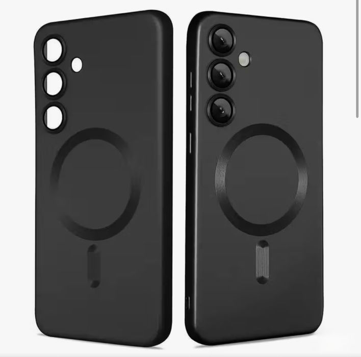 Samsung S24 S25 PLUS ULTRA - Husa Magsafe Ultra Slim Black Graphite