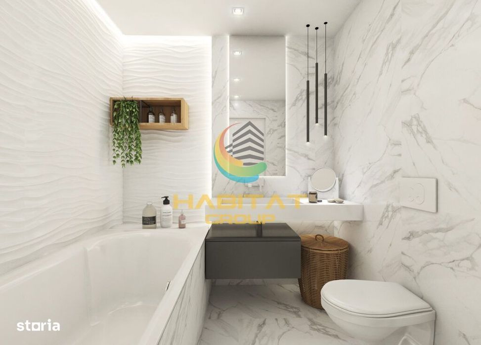 Apartament 3 camere etaj 1 bloc nou Mutare imediata