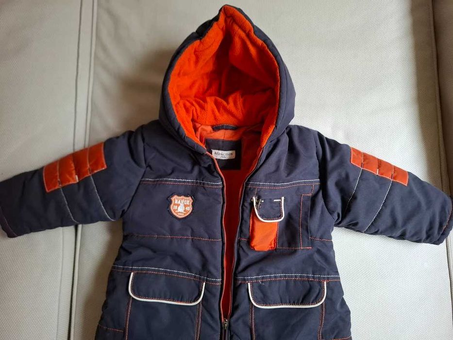 Бебешки зимен гащеризон за бебе 12месеца