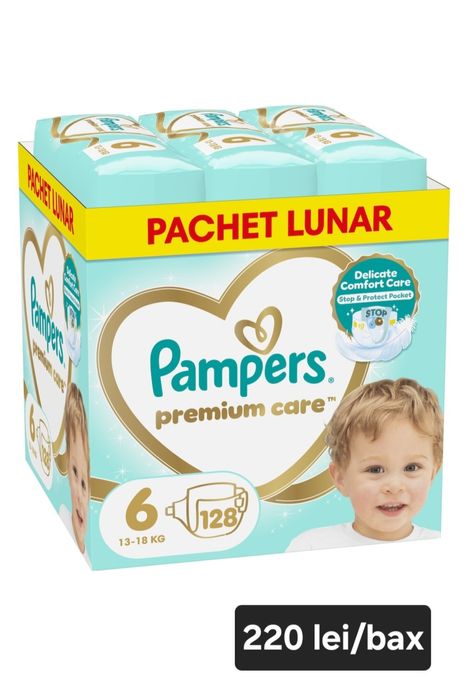 Pampers premium care marimea 2,3,4,5 si 6