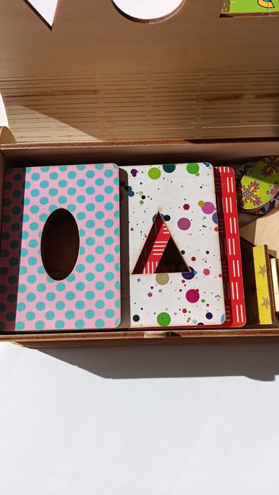 Досочки Сегена деревянные в коробочке