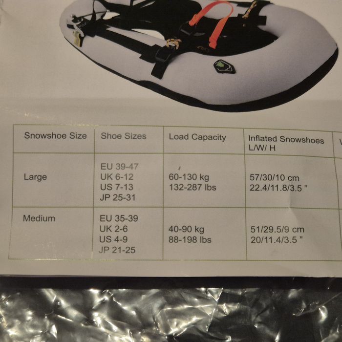 Надуваеми снегоходки Small Foot Revolution  2