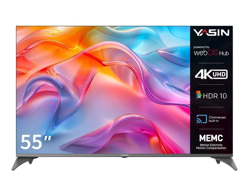 Телевизор YASIN 55UD81 55” 4K UHD WebOS TV