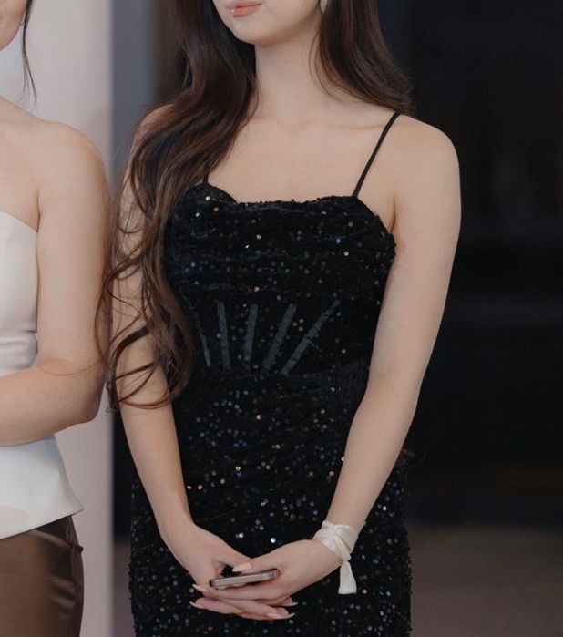 Платье вечернее черное