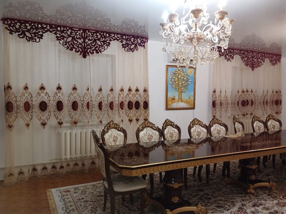 Тюль ламбрикенимен сатылады