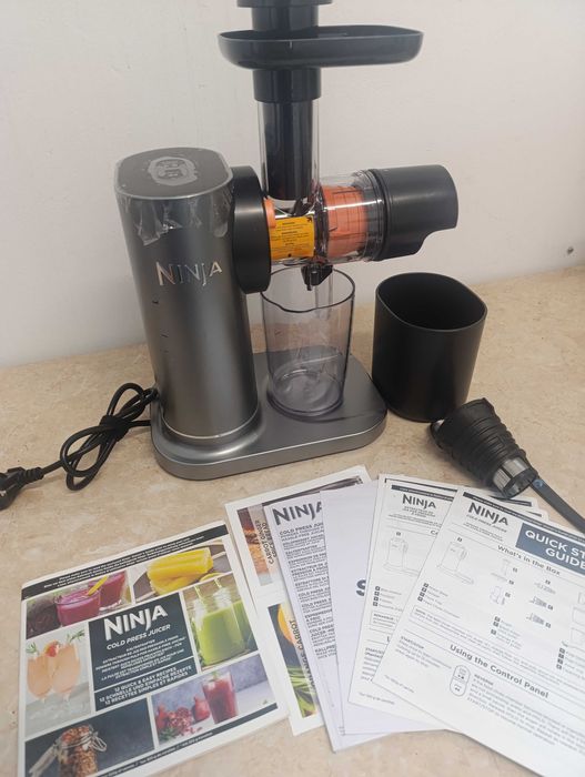 Бавнооборотна сокоизстисквачка Ninja Cold Press NeverClog (JC151EU) 150W