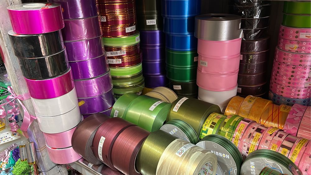 Ленты для букетов и венков