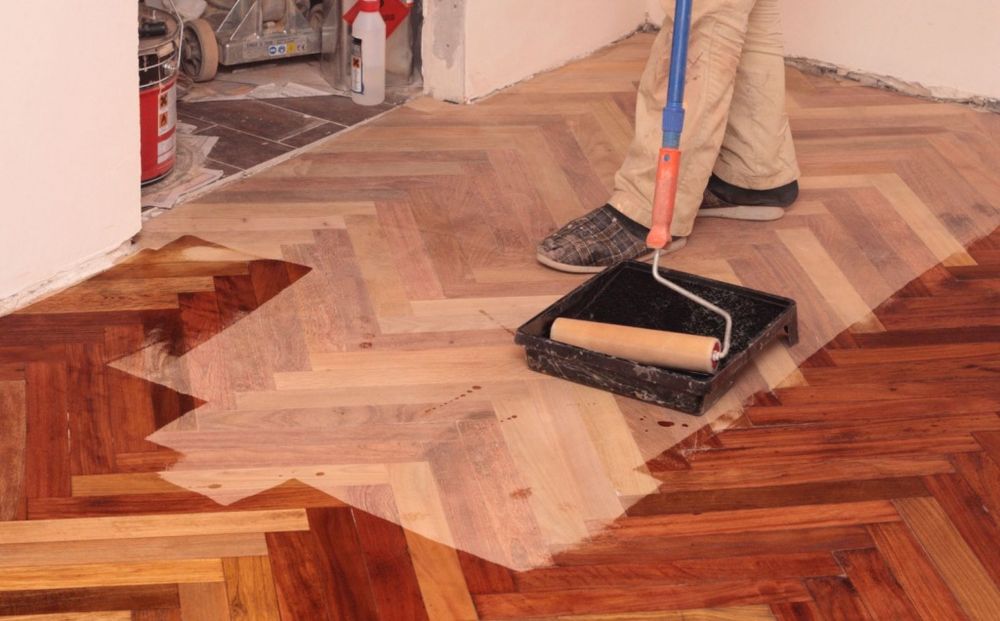 Шлифовка паркета