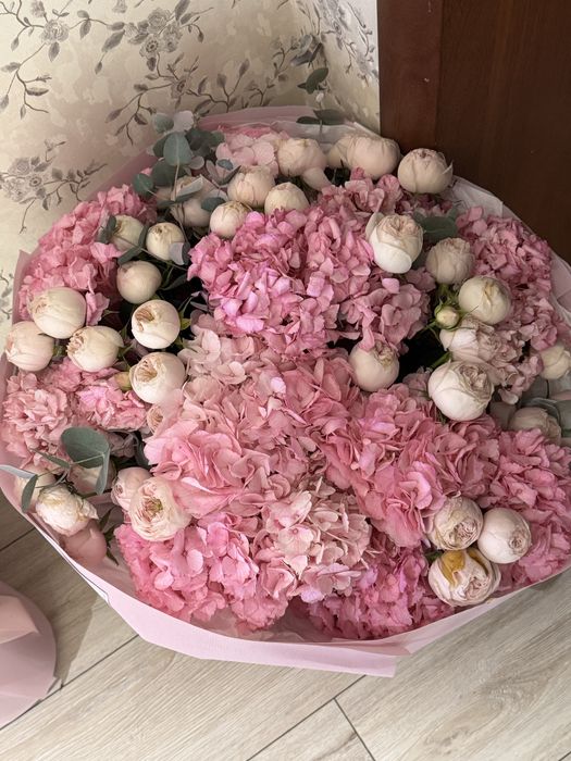 Букет цветов свежие