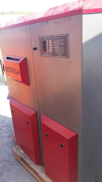 Centrala pe peleti Biotech 25 kw ,Boiler,