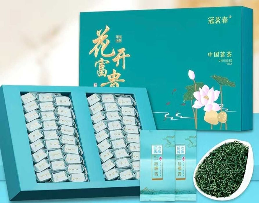 Китайский зелёный чай Билочунь