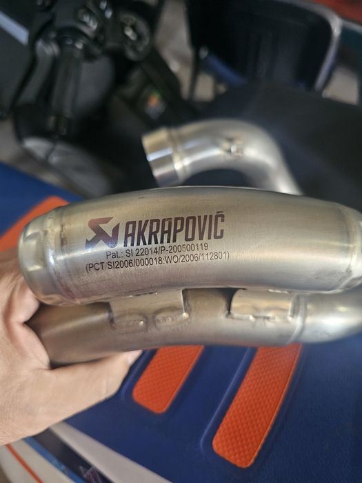 Akrapovic racing line galerie evacuare KTM 4T