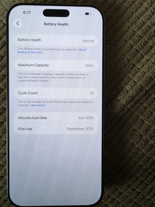 Iphone 16 prox max 256