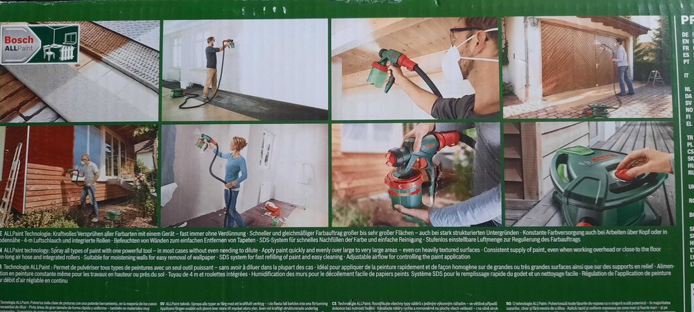 SIGILAT Sistem pulverizare vopsele /emailuri / lacuri cu pistol BOSCH PFS 7000 (varf de gama)