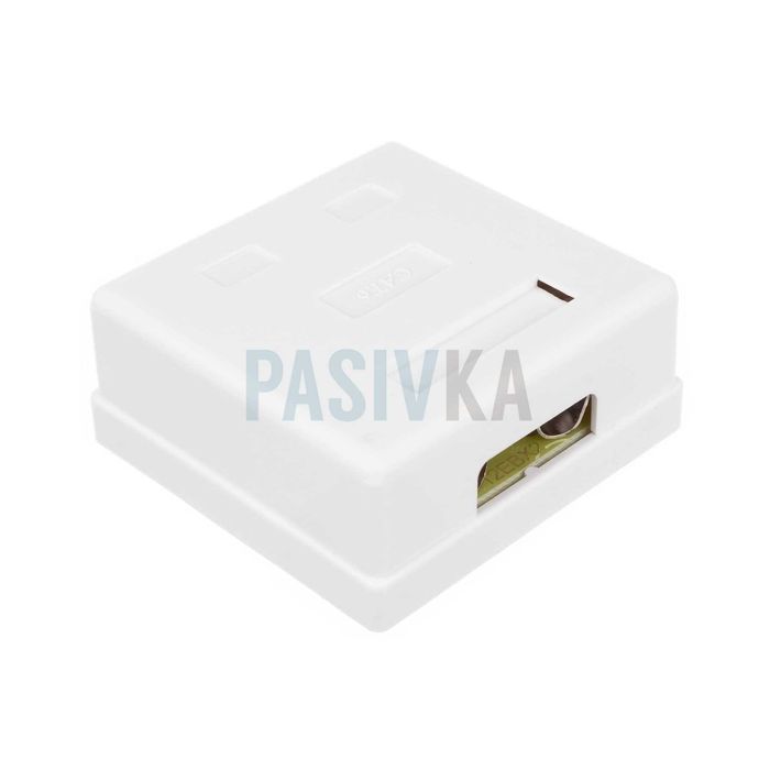 Розетка наружная на 2 порта RJ-45 FTP cat.6