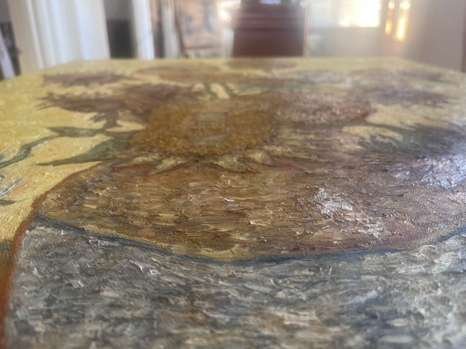 Картина вдъхновена от Ван Гог- “слънчогледи” 90х70