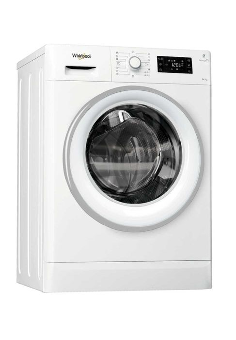 Masina de spalat rufe cu uscator Whirlpool FWDG97168WS EU, Spalare 9Kg, Uscare 7Kg, 1600 rpm, Clasa A, Alb