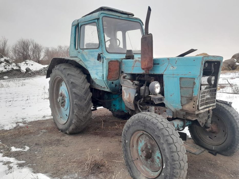 Продам  трактор  с куном и телегой