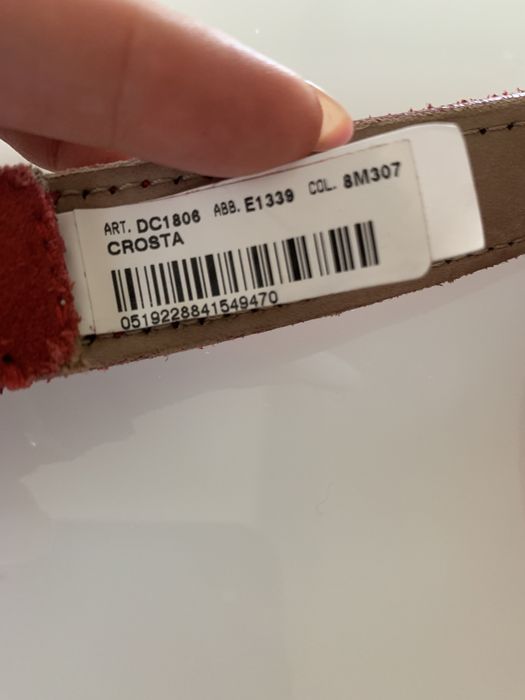 Колан D&G естествена кожа